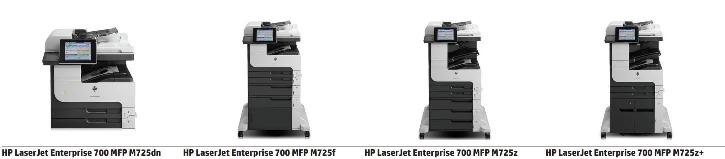 پرینتر اچ پی Hp LaserJet Enterprise MFP M725z