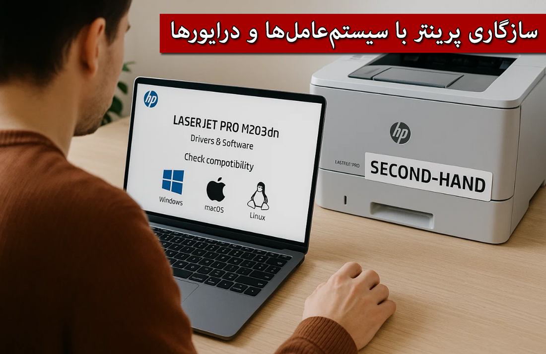 سازگاری پرینتر با سیستم‌عامل‌ها و درایورها