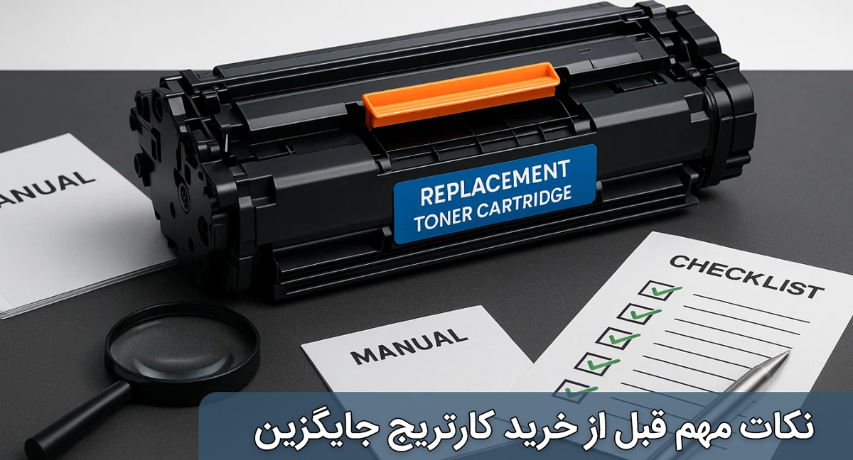 نکات مهم قبل از خرید کارتریج جایگزین