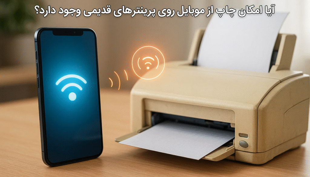 آیا امکان چاپ از موبایل روی پرینترهای قدیمی وجود دارد؟