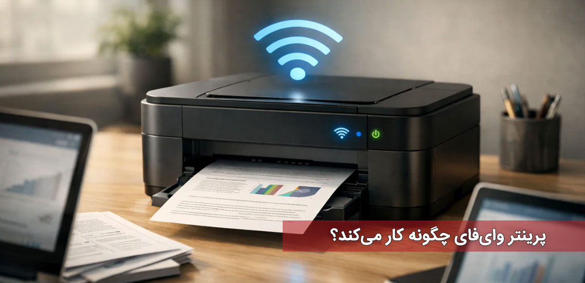 پرینتر وایفای چگونه کار میکند؟