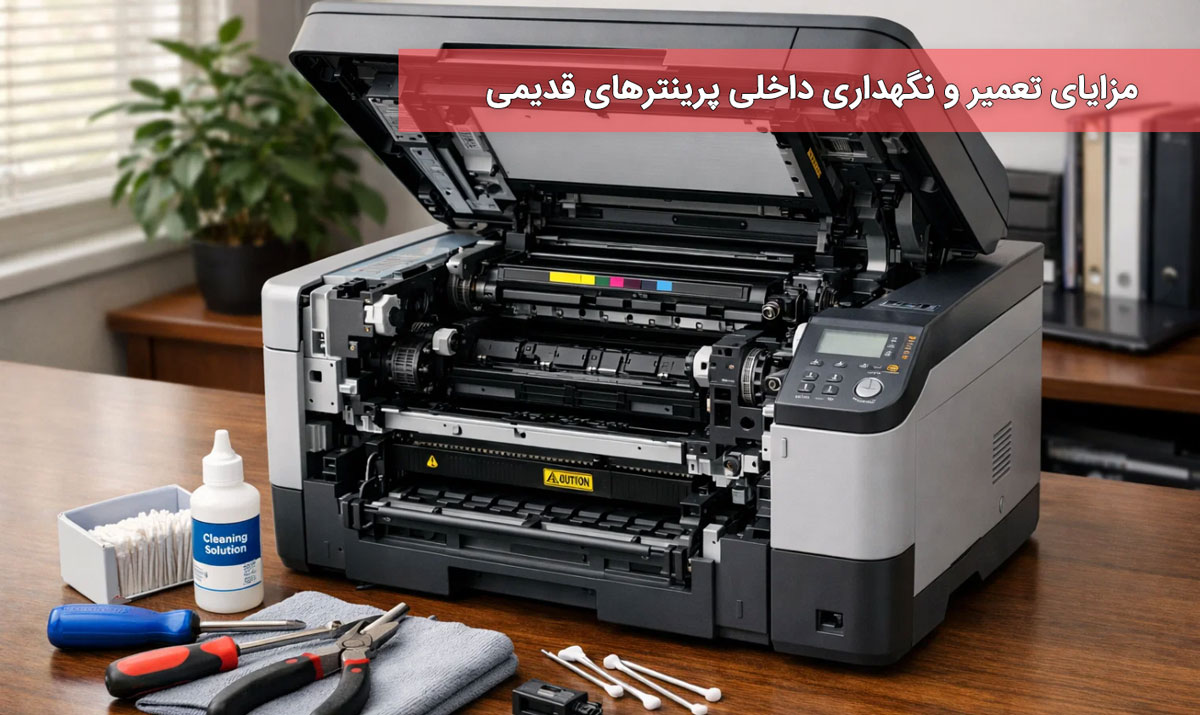 مزایای تعمیر و نگهداری داخلی پرینترهای قدیمی