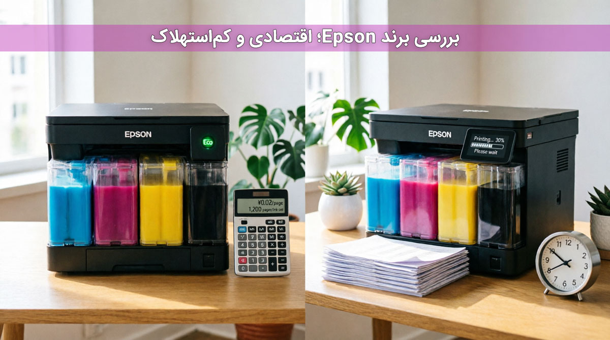 بررسی برند Epson؛ اقتصادی و کماستهلاک