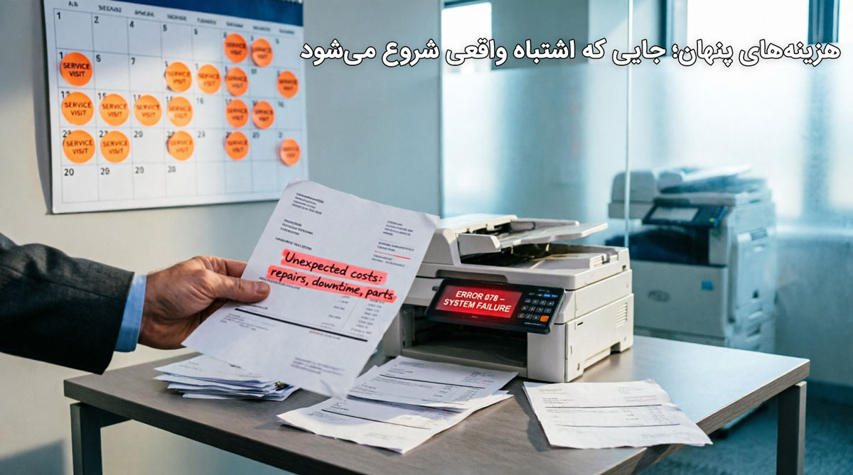 هزینههای پنهان؛ جایی که اشتباه واقعی شروع میشود