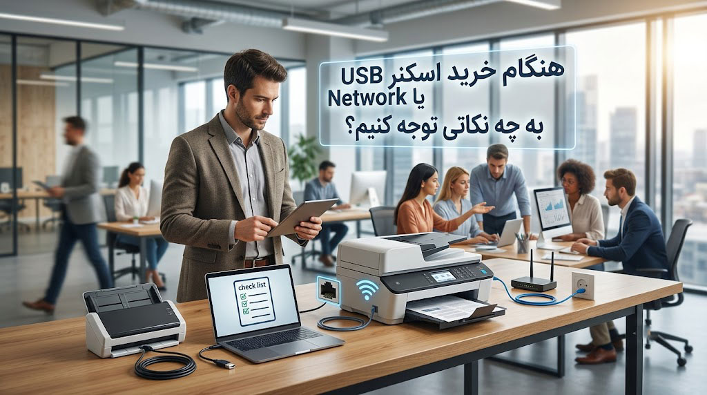 هنگام خرید اسکنر USB یا Network به چه نکاتی توجه کنیم؟