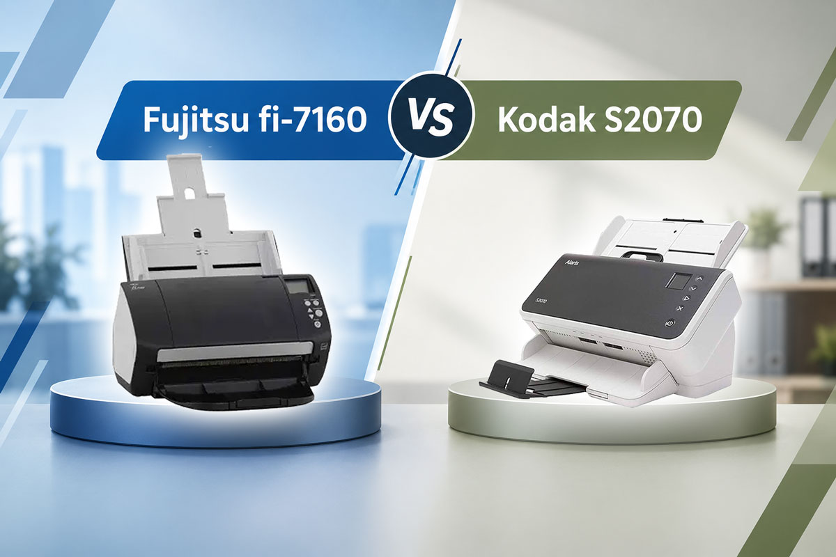 Fujitsu fi-7160 بهتر است یا Kodak S2070؟